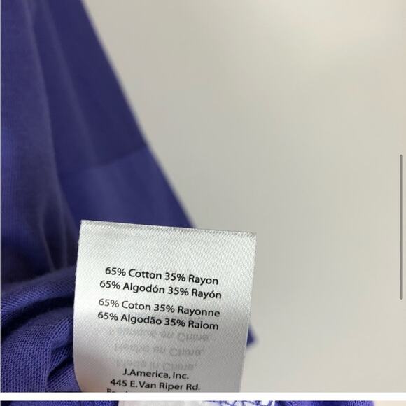 NWT John Deere purple hi low tshirt - Picture 6 of 7